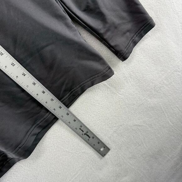 Gymshark Sport Stripe 1/4 Zip Pullover Shirt Men's XL Gray Spellout Workout Gym - Picture 3 of 12